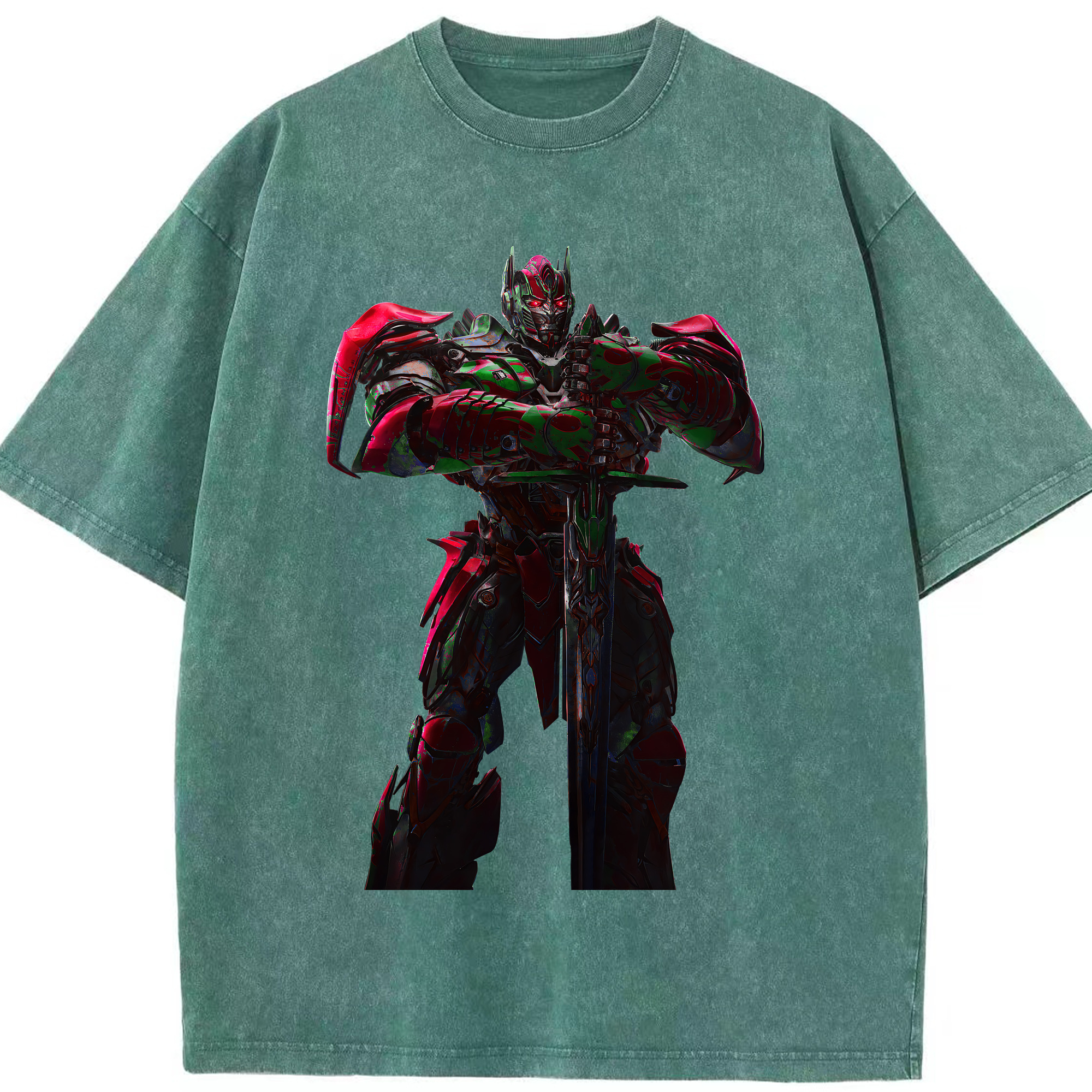 （画像用） Transformers トランスフォーマー 綿100% ヴィンテージ風 半袖Tシャツ（フロントプリント）